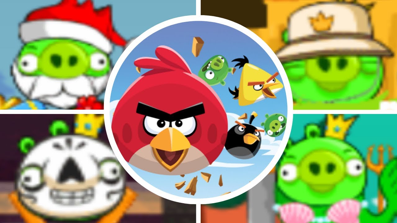 Angry Birds Trilogy (Seasons) - All Bosses (Luta dos Bosses)