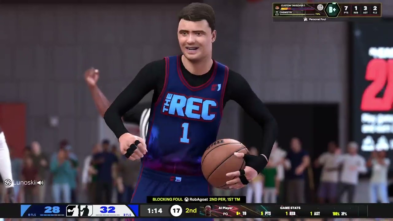 NBA 2K26 - Quick W - 2Xp Rec Wit 6'8 PF
