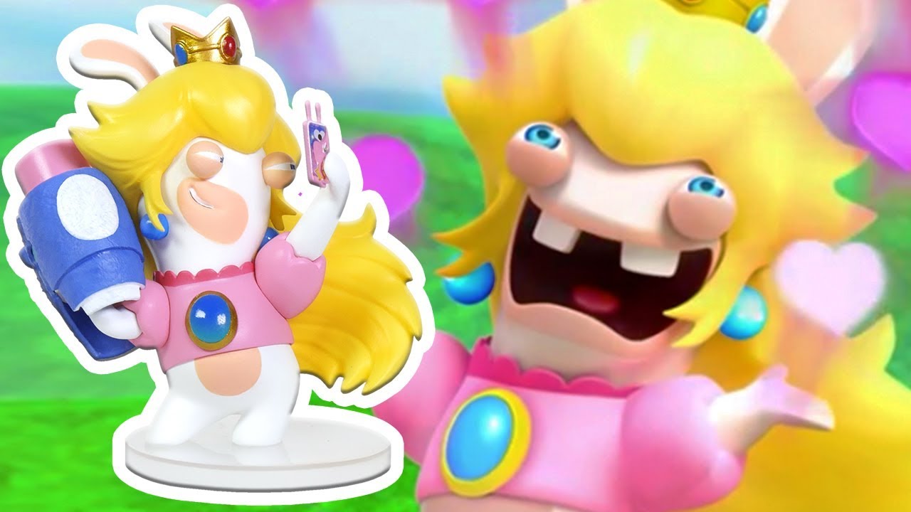 Открывашка: фигурка Кролик-Пич (15 см) Mario + Rabbids: Битва за Королевство