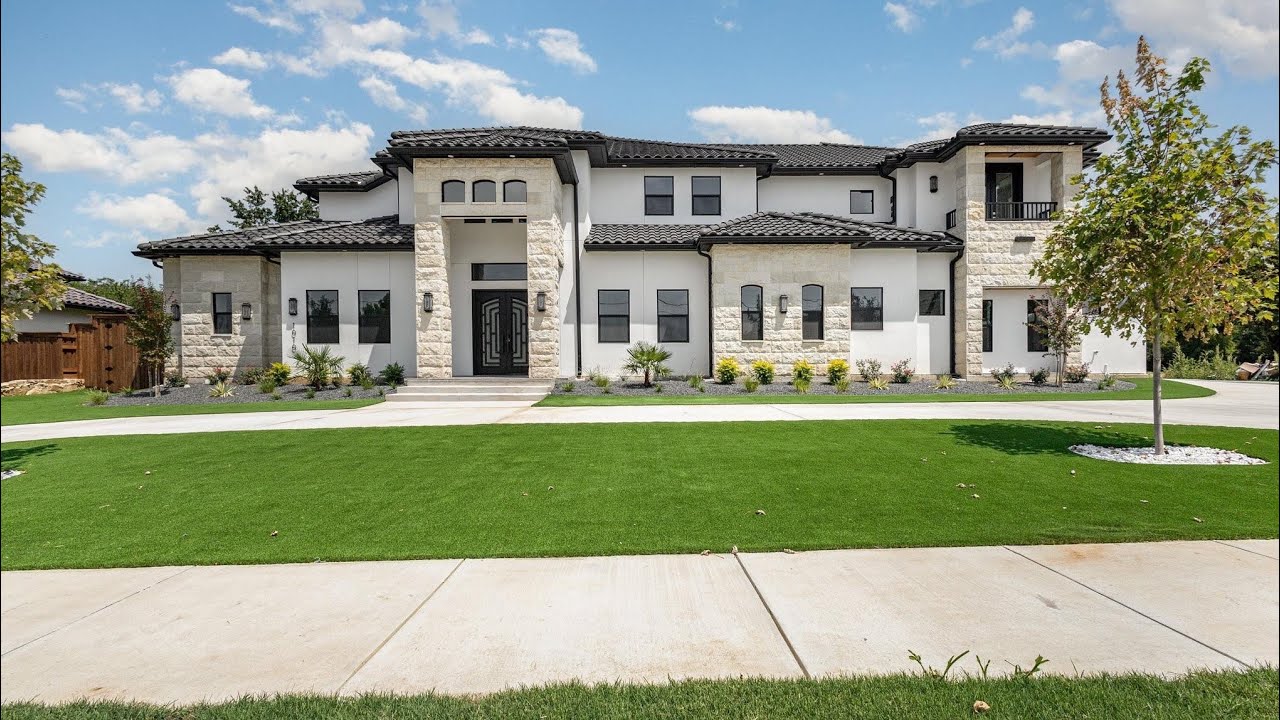 INSIDE THIS 2,599,000 CASTLE IN COLLEYVILLE TEXAS