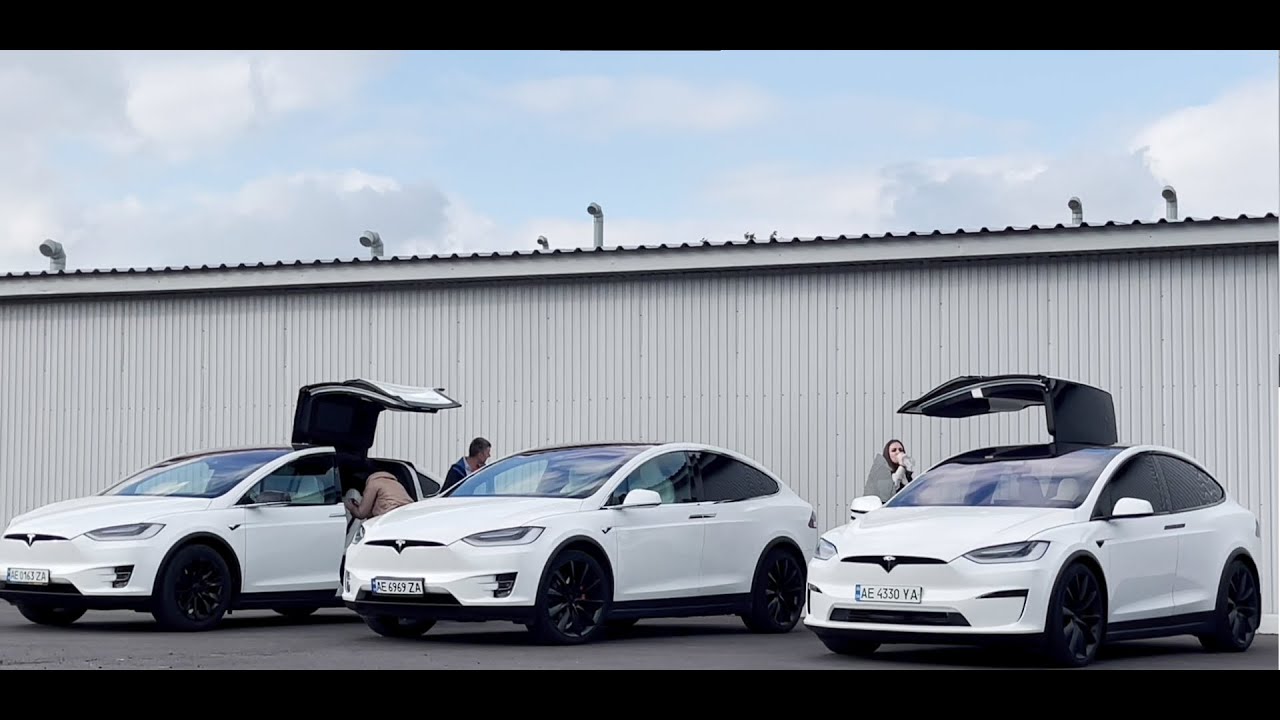 Tesla X P100D vs Dual motor performance vs Plaid. Що краще.