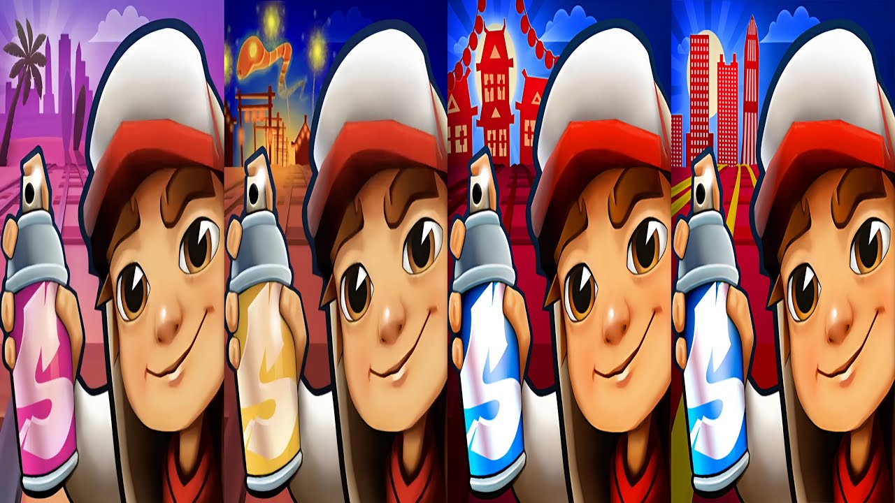 Subway Surfers : Aloha Hawaii 2025 🆚 Year Of The Snake 2025 🆚 Louyang 2022 🆚 Shenzhen 2022