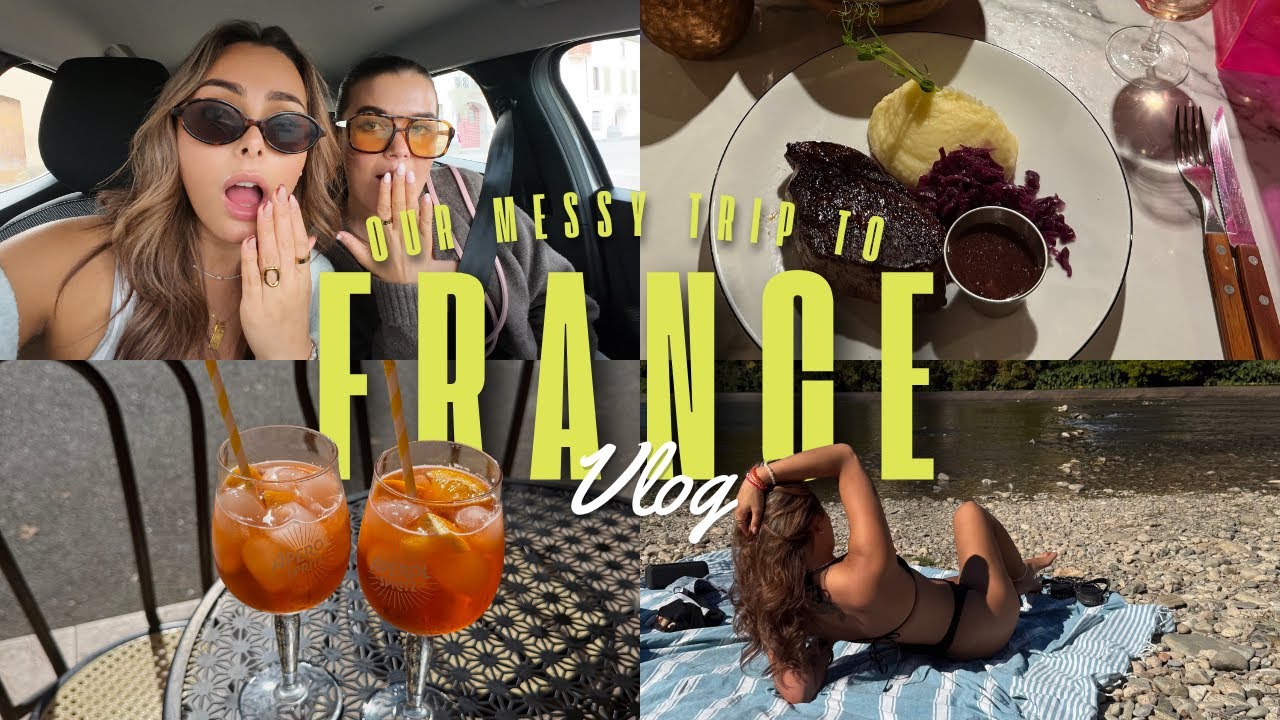SOUTH OF FRANCE TRAVEL VLOG | Wine tasting, food reviews, exploring and lots of laughs
