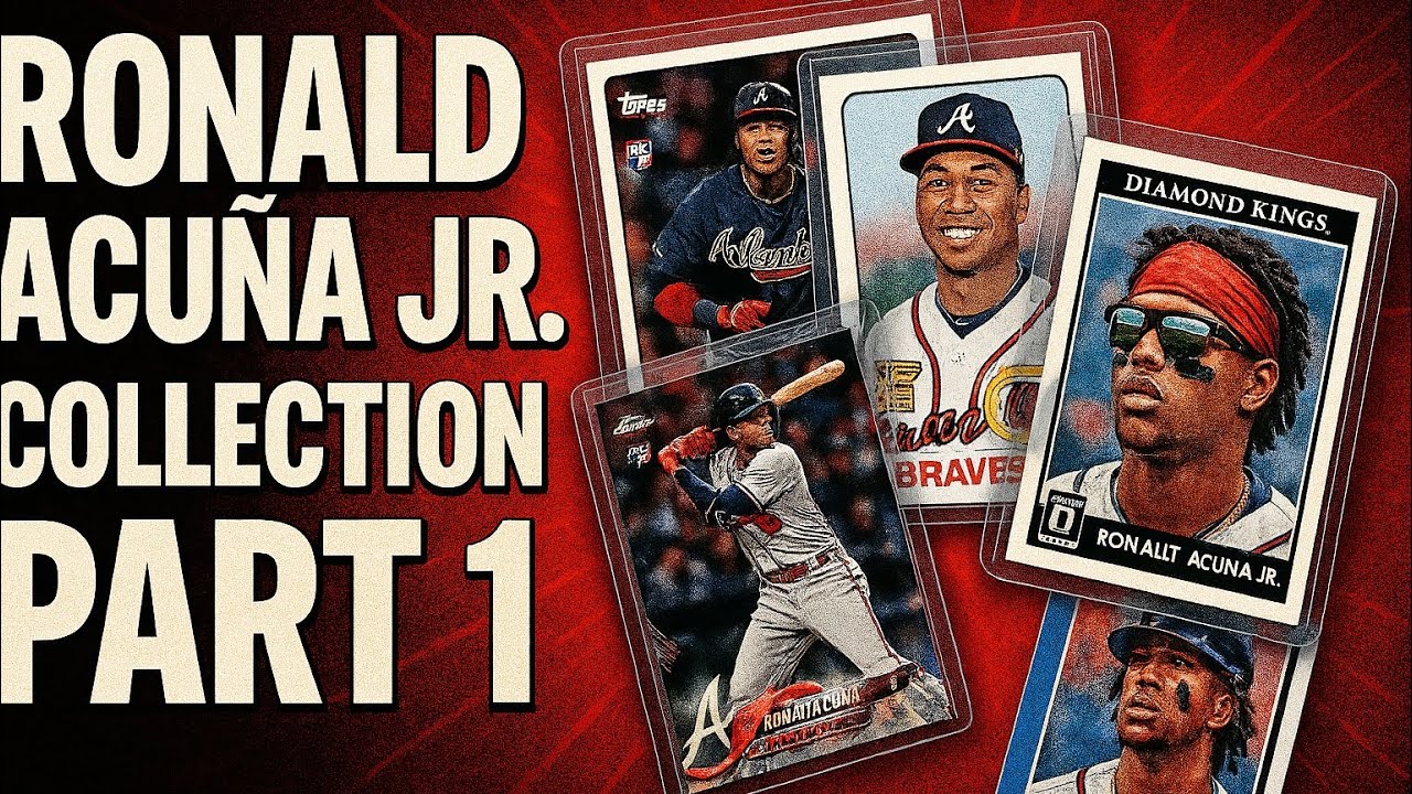 Ronald Acuna JR. Collection Part 1 #baseballcards #sportscards #Braves
