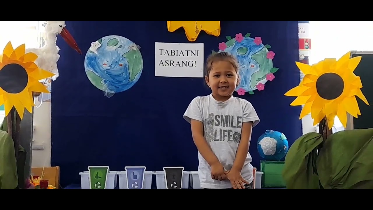 Tabiatni asrang! Mashg‘ulot. Chiqindilarni maxsus idishlarga ajratib solish