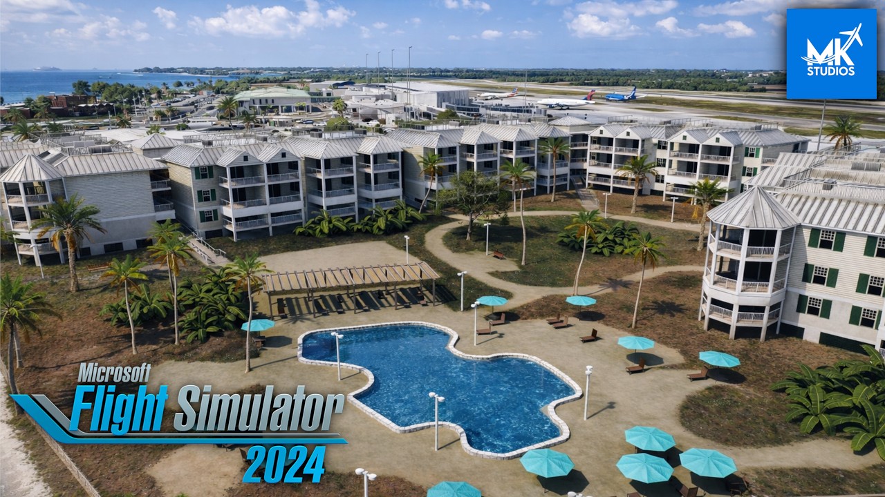 MSFS 2024 - MK STUDIOS KEY WEST  - FIRST LOOK