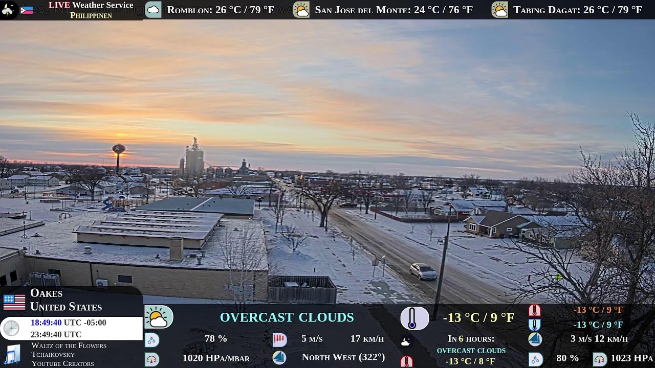 International live cameras and weather 🔴 LIVE Weather Service