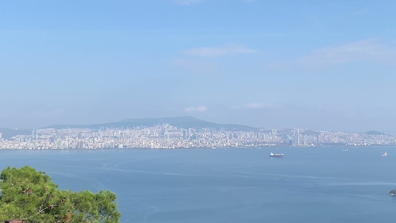 Aya Yorgi Manastırı (Монастырь Георгия Кудунского) (2) Istanbul view