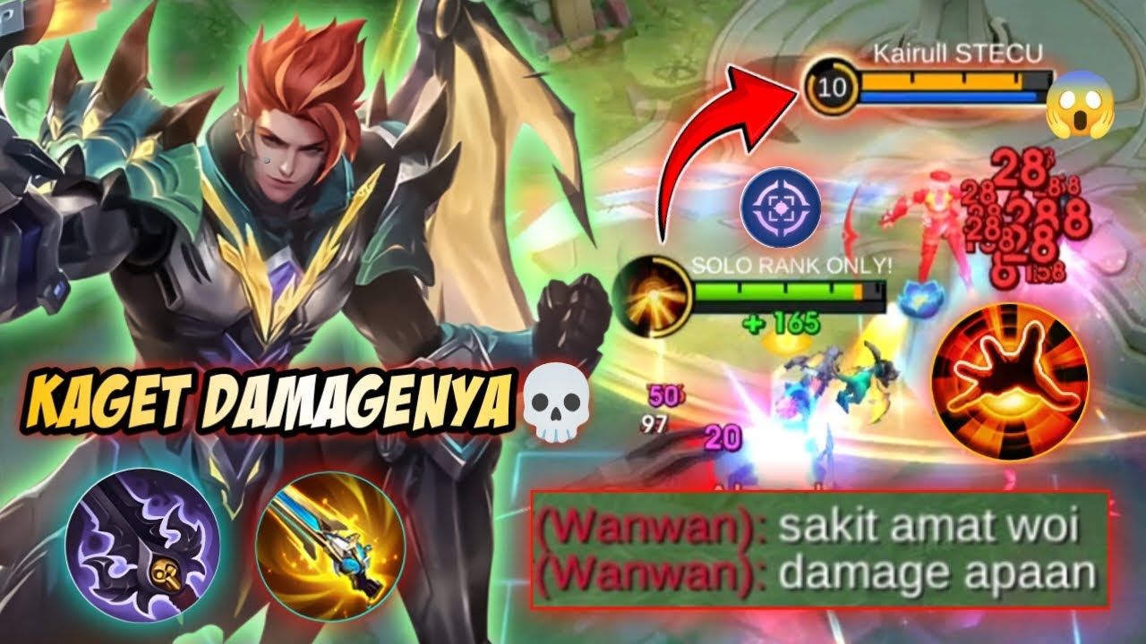 BUSET DAMAGE APAAN NIH💀 WANWAN PUN KAGET LIAT DAMAGE CLAUDE SESAKIT INI! | TOP GLOBAL CLAUDE - MLBB