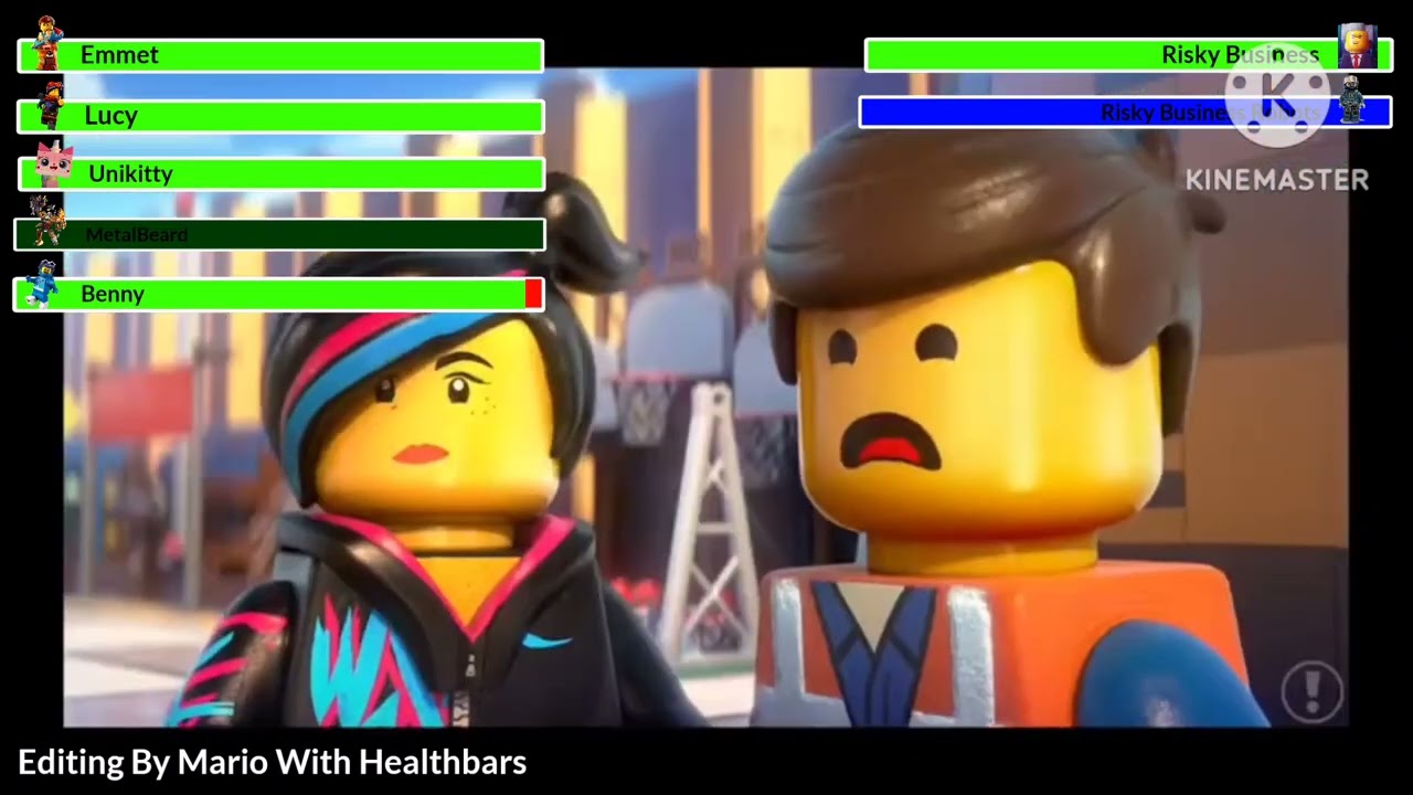 The Lego Movie: 4D &ndash; A New Adventure (2016) With Healthbars 1/2 (REMAKE)