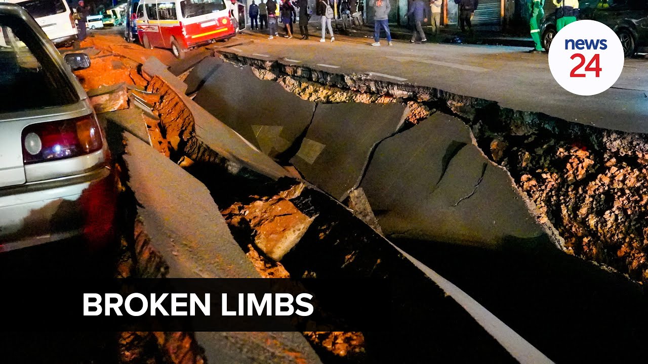 WATCH | Joburg blast leaves woman with two broken legs - MMC shares details of those injured