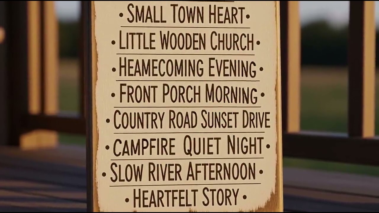 Soft Country Acoustic Songs | Relaxing Country Music Mix