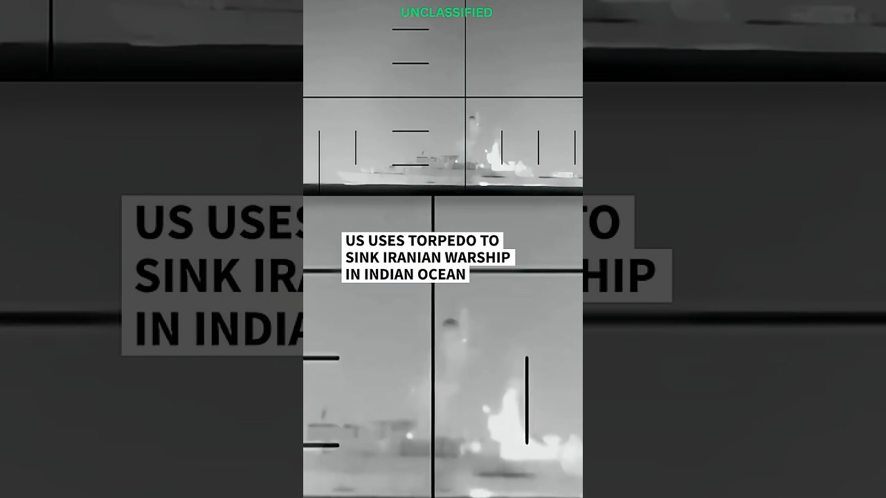 US uses torpedo to sink Iranian warship in Indian Ocean | AFP