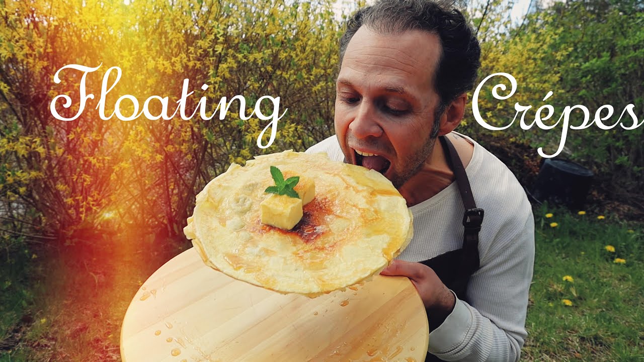 Floating Crépes Recepie 🥞-Julien Food