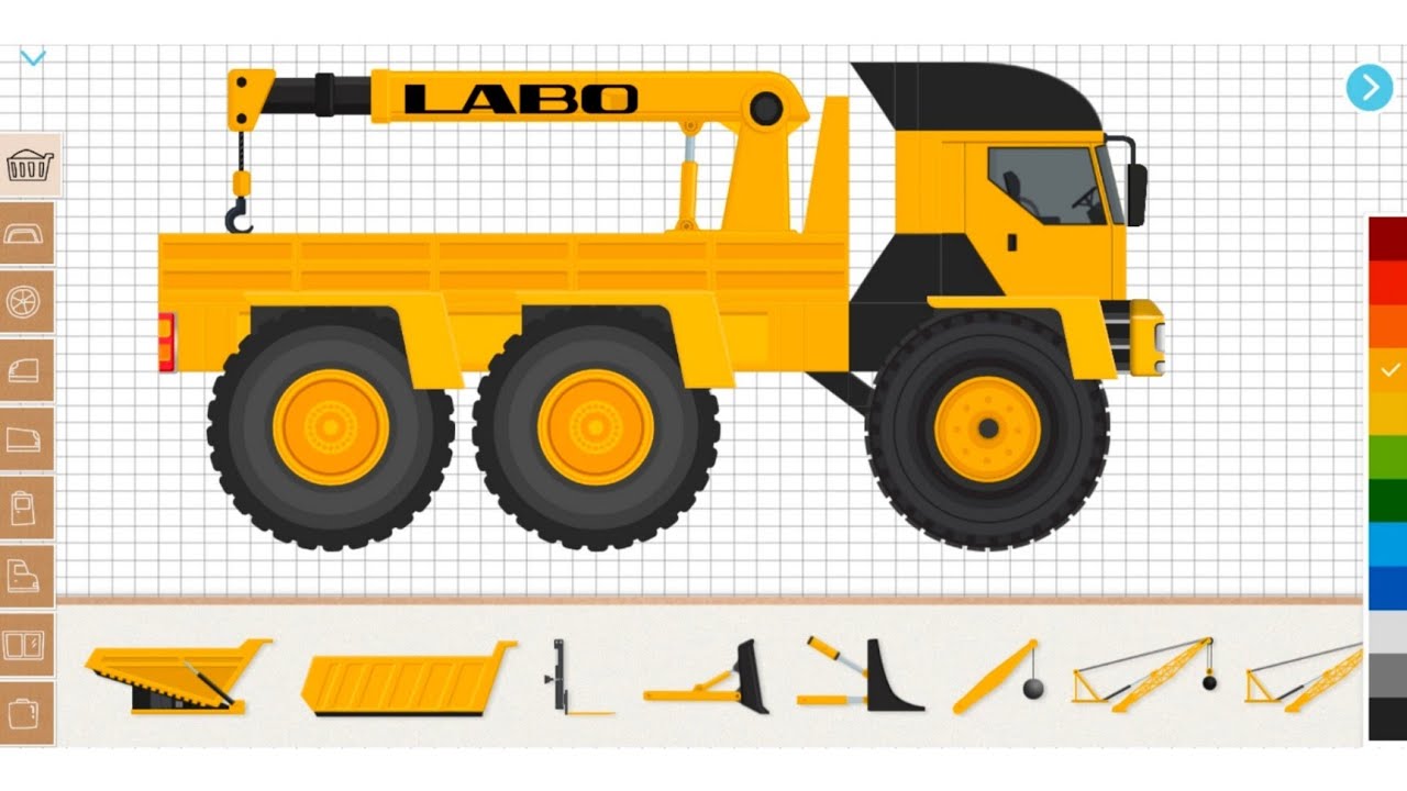 Labo Construction Truck | Monster Tow Truck