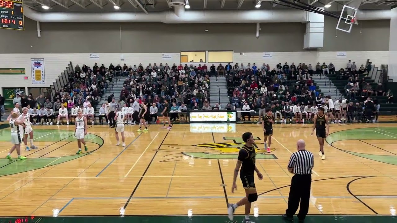 01/24/25 - Varsity Boys Basketball, Ashwaubenon vs Green Bay Preble. Full Game
