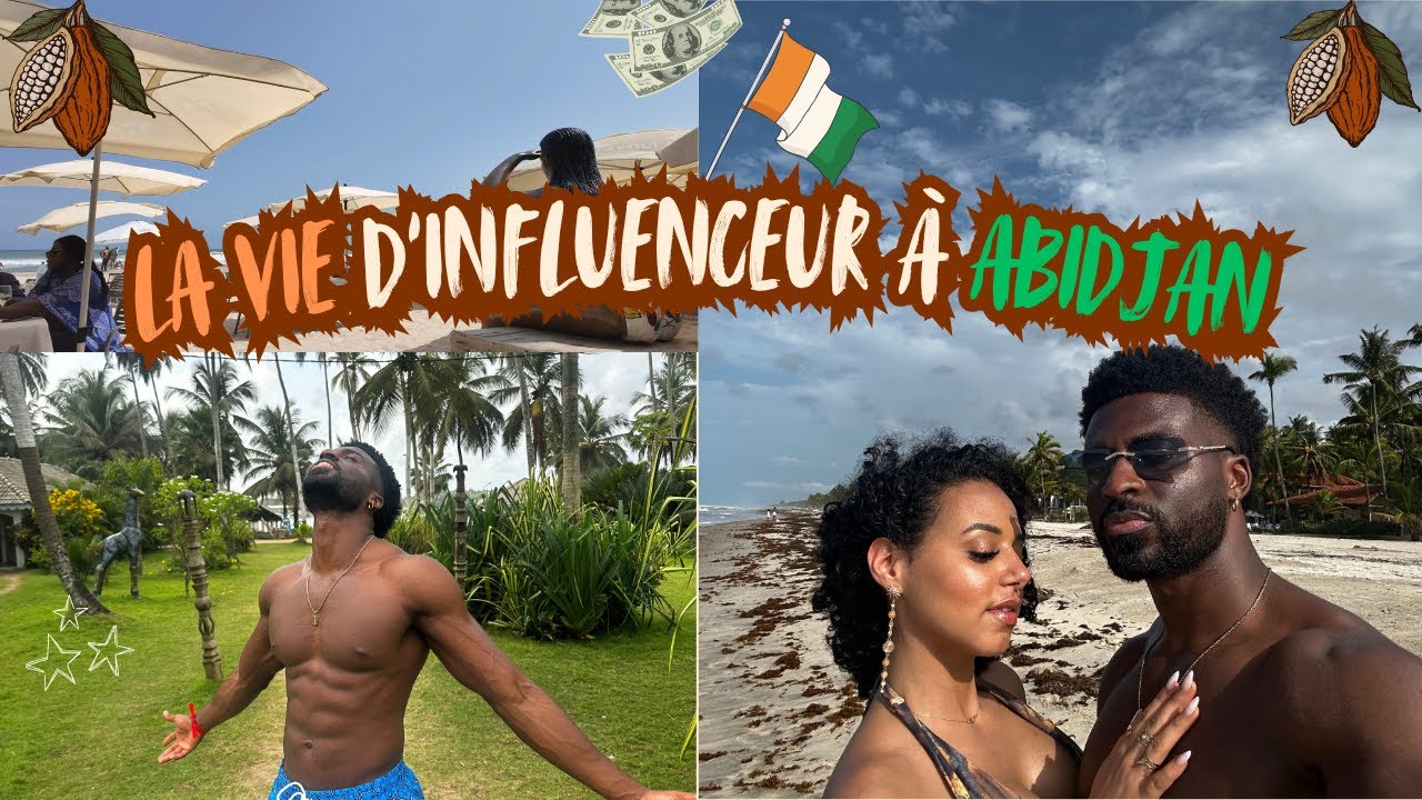 ABIDJAN 🇨🇮  : JE LUI FAIS D&Eacute;COUVRIR LA VIE A BABI 🌴🍹 ( Assinie, domaine bini, elle a kiff&eacute; ...)☀️💃🏿