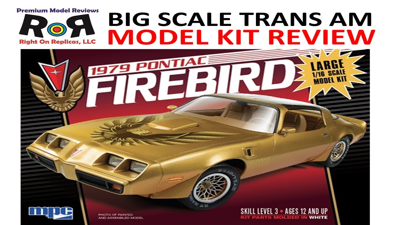 1979 Pontiac Firebird 1-16 Scale MPC 862 — сборка и обзор модели