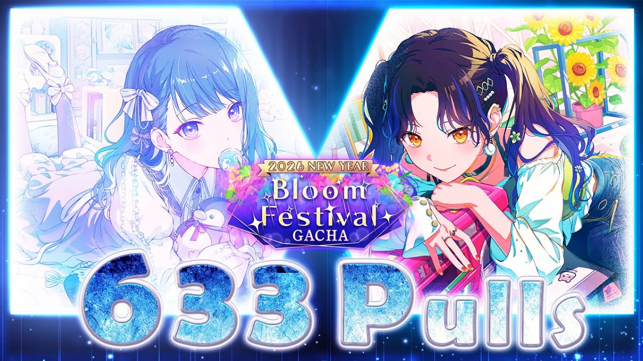 [ Project Sekai ] 633 Pulls = 40 Four stars?! | Global 2026 New Year Bloom Fes Gacha
