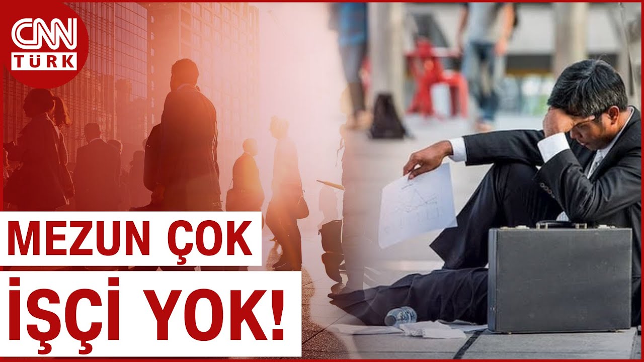 Mühendis Çok, İşçi Yok! İşsizliğin Sebebi Üniversiteler Mi? İşçi Sorunu Neden Artıyor? | CNN TÜRK