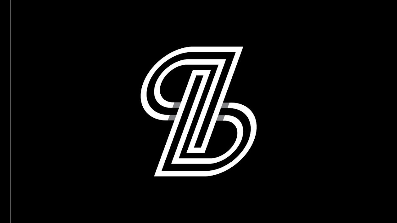 Lettermark logo design in Illustrator 2018