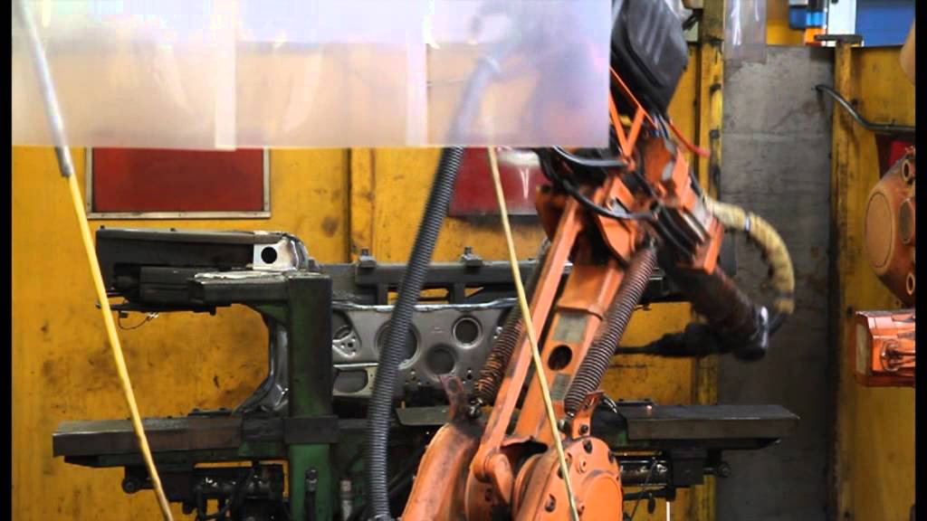 ABB IRB Robotic MIG Welding Processing Cell
