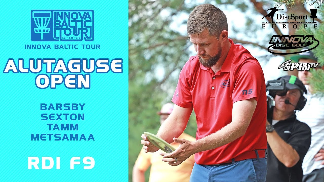 Innova Baltic Tour 2019, Alutaguse Open Round 1, Front 9 (Барсби, Секстон, Тамм, Метсамаа)