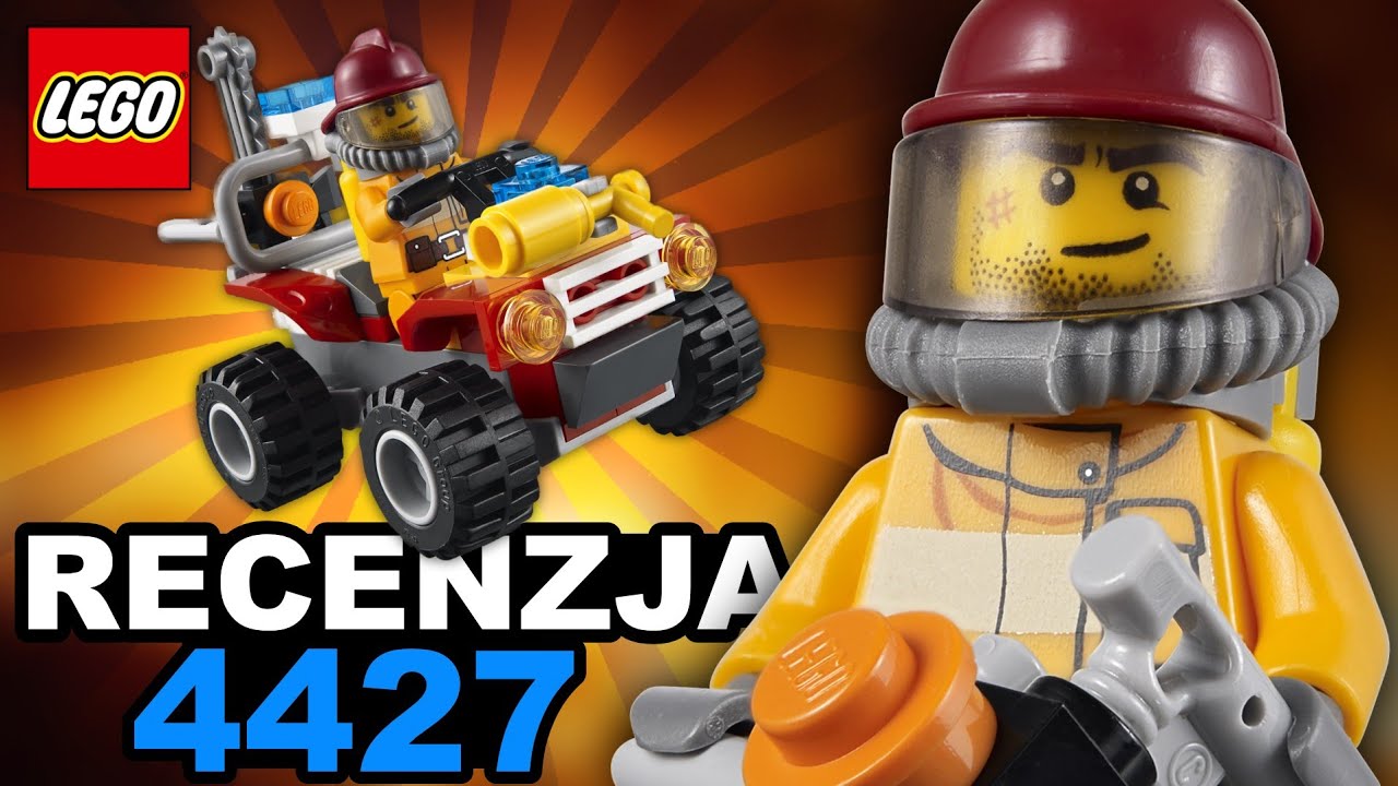 LEGO CITY 4427 ŁAZIK STRAŻACKI | RECENZJA 
