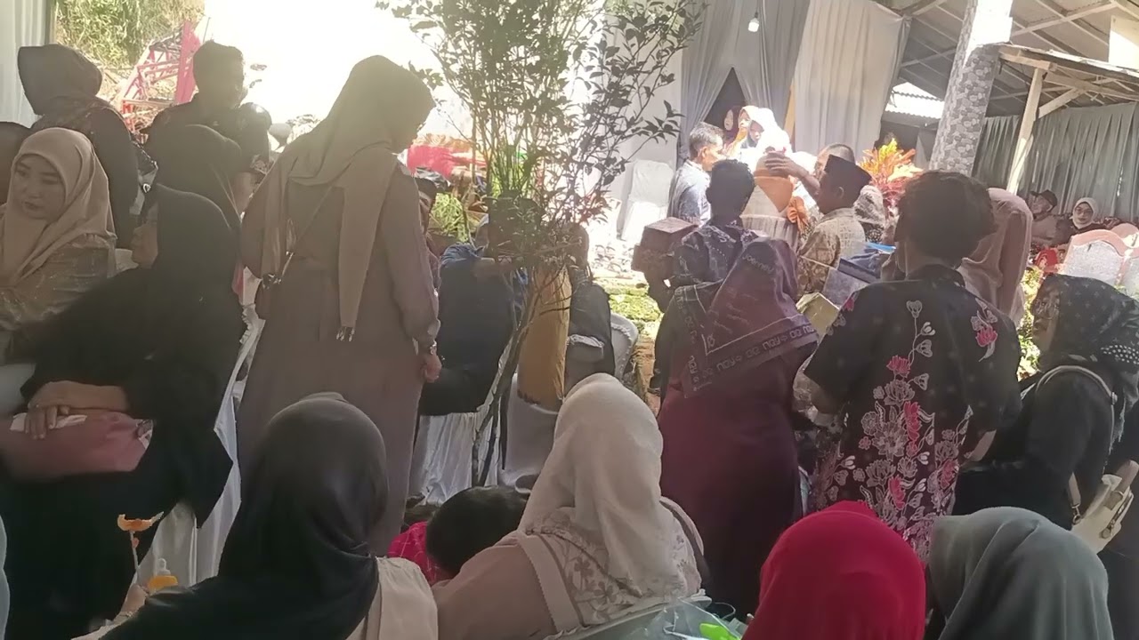 Tim Penyambutan Pengantin Ponpes Sabilunnajat #MerduSuaranya#AllahummaBarik