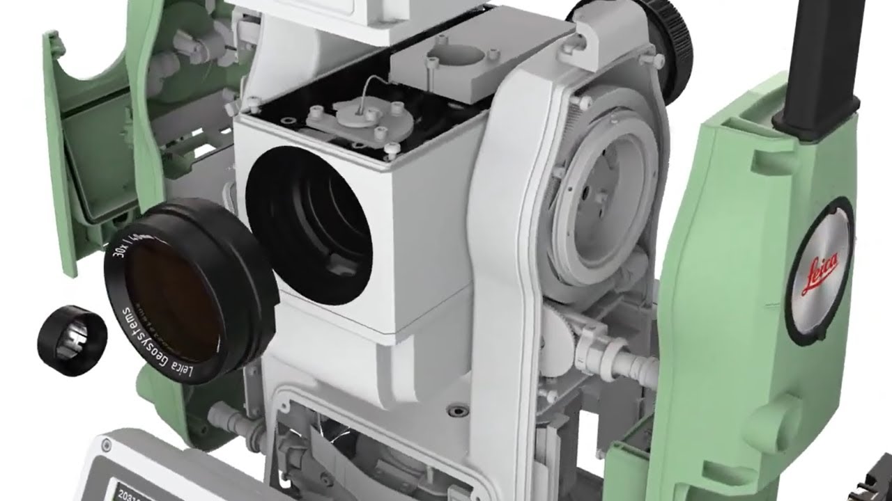 Leica FlexLine TS07 3D Animation