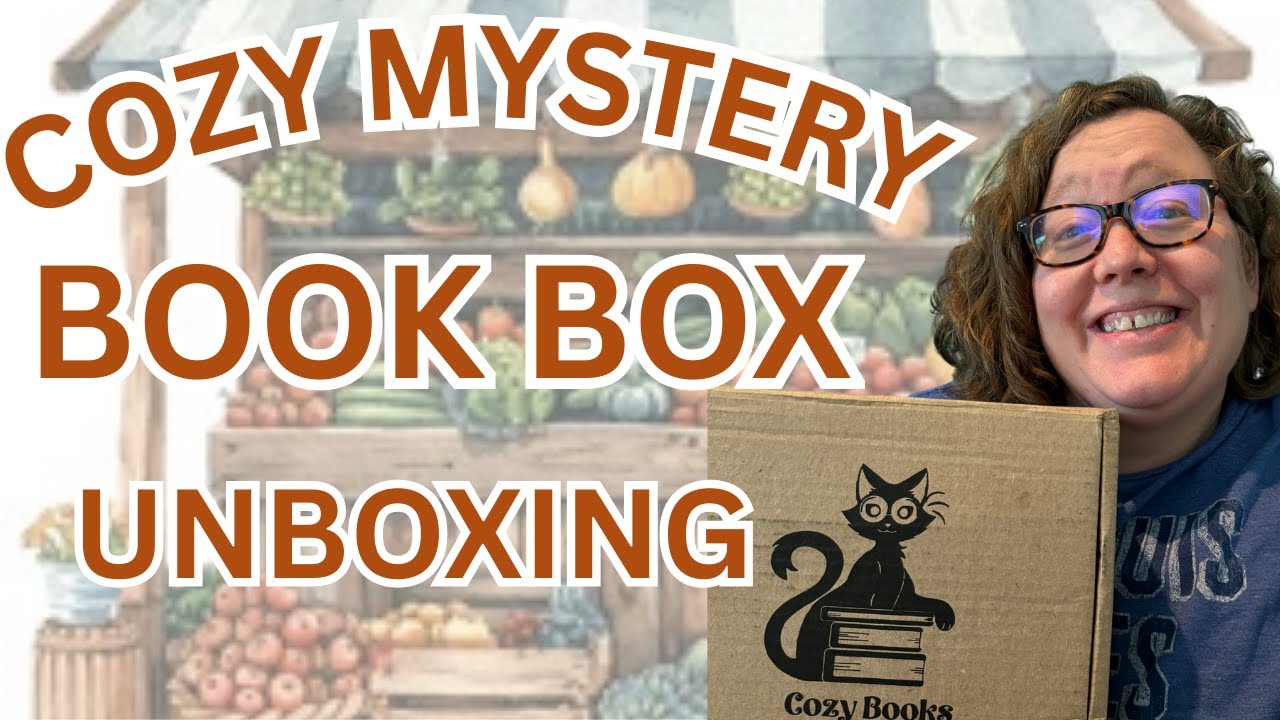 COZY MYSTERY BOOKS Subcription Box UNBOXING!