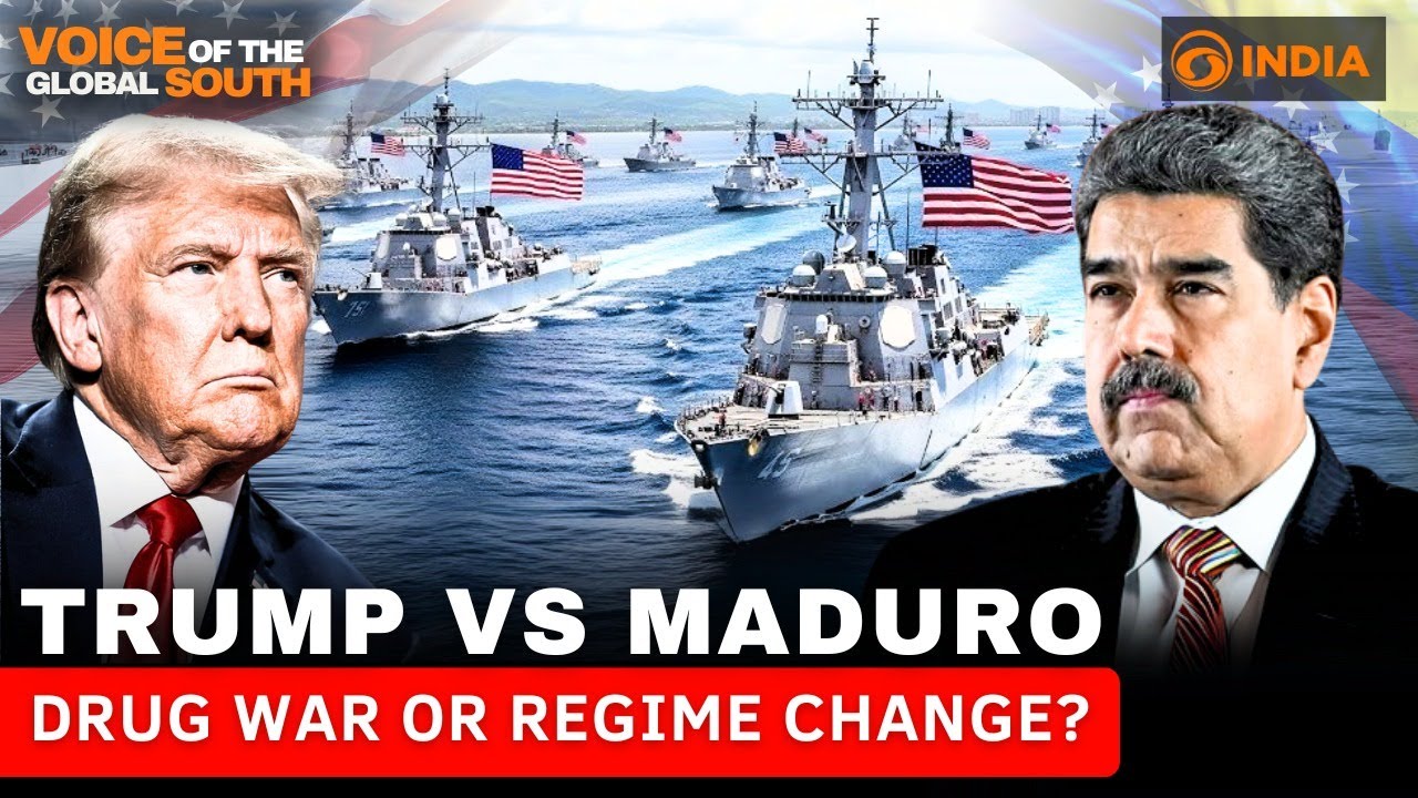 U.S. sends warships to Venezuela as Trump threatens Maduro | DD India