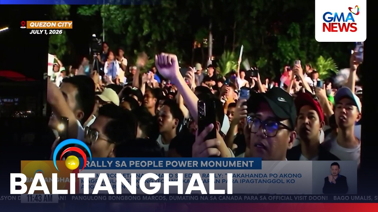 Rally sa People Power Monument | Balitanghali