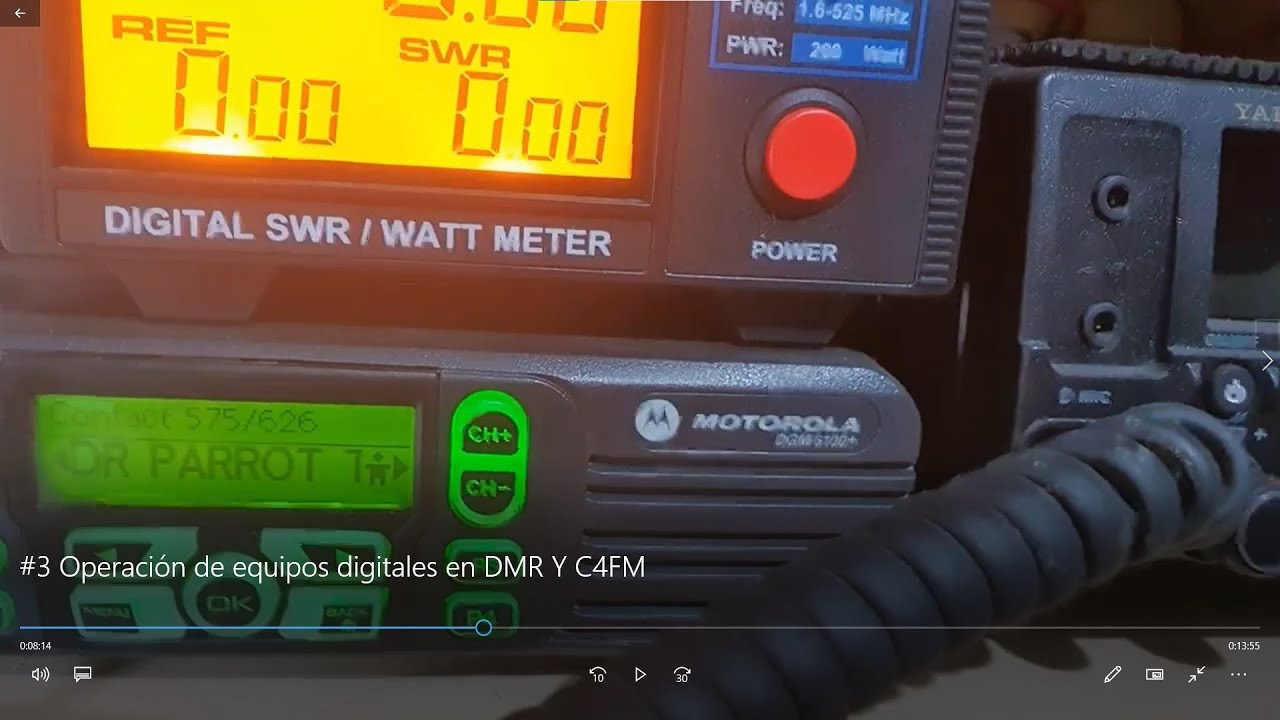 #3 Operación de equipos digitales DMR Y C4FM