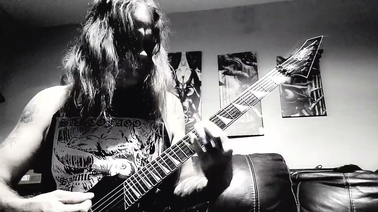 Beherit The Gate of Nanna guitar cover