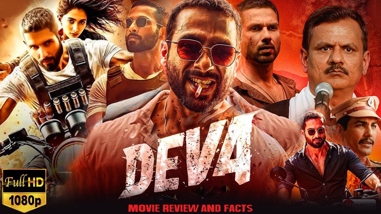 Deva Full Movie Hindi | Shahid Kapoor | Pooja Hegde | Pavail Gulati | Rosshan A | Review and Facts