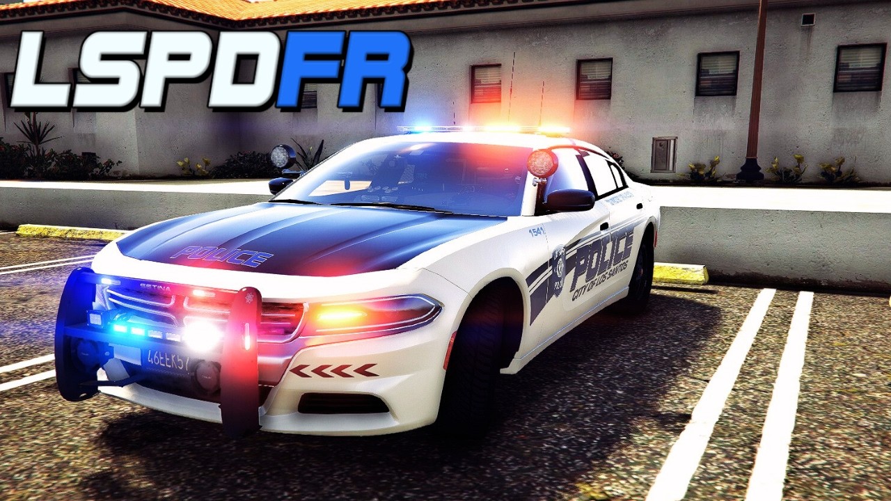 Playing GTA 5 As A POLICE OFFICER🚓 | GTA 5 Lspdfr Mod| 4K