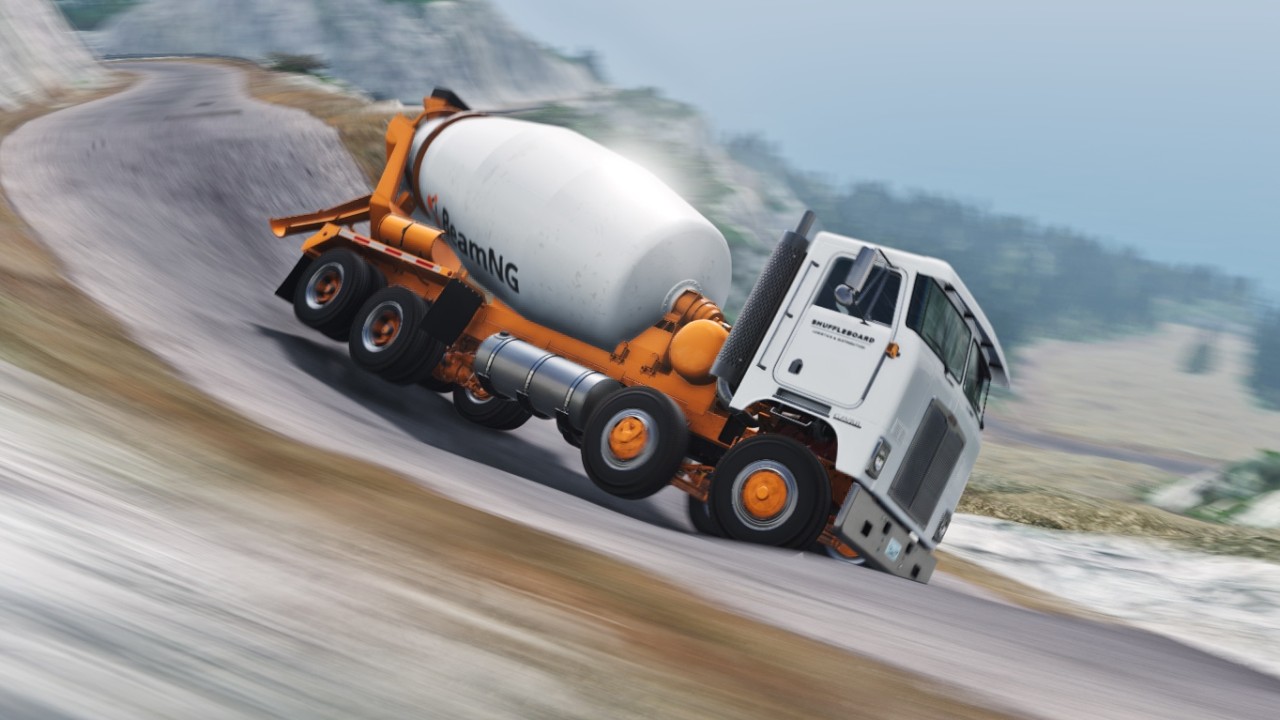 Truck Cliff Drop #4 | Beamng Drive