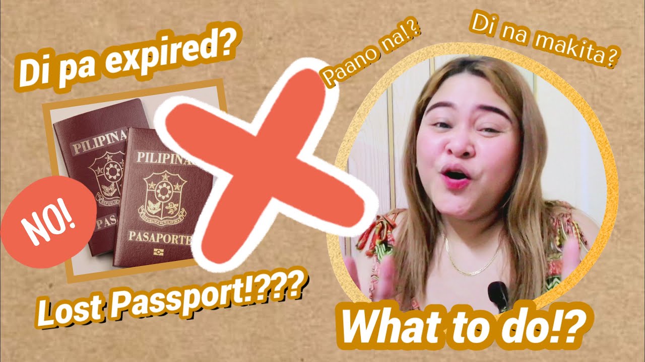 Lost Passport na Hindi pa Expired Part 1/2 / Lost Passport Requirements / How to get new Passport