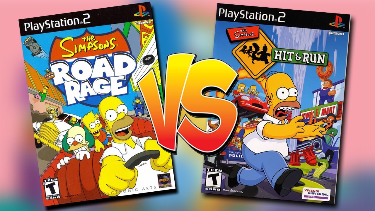 The Simpsons Road Rage vs. Hit & Run: In Defence of Road Rage | Radio Mike
