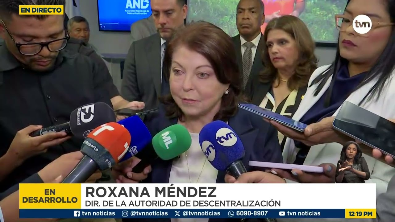 Directora de Descentralización rinde balance de uso de fondos