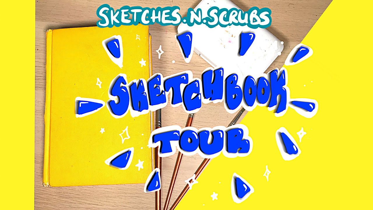 Sketchbook Tour 2020, Best Beginner Art Supplies and starting the 100 Day Challenge