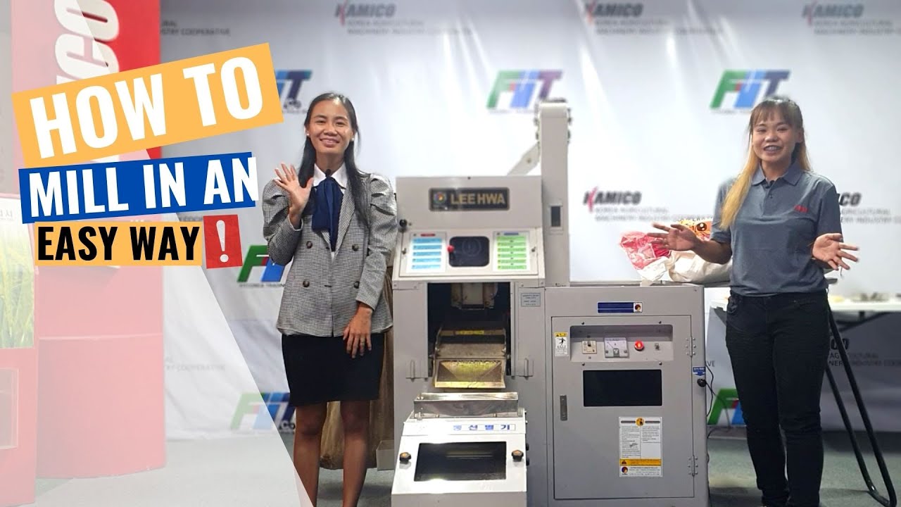 How to mill your Palay in an easy way? | Korea 5in1 Rice milling and Polishing machine!