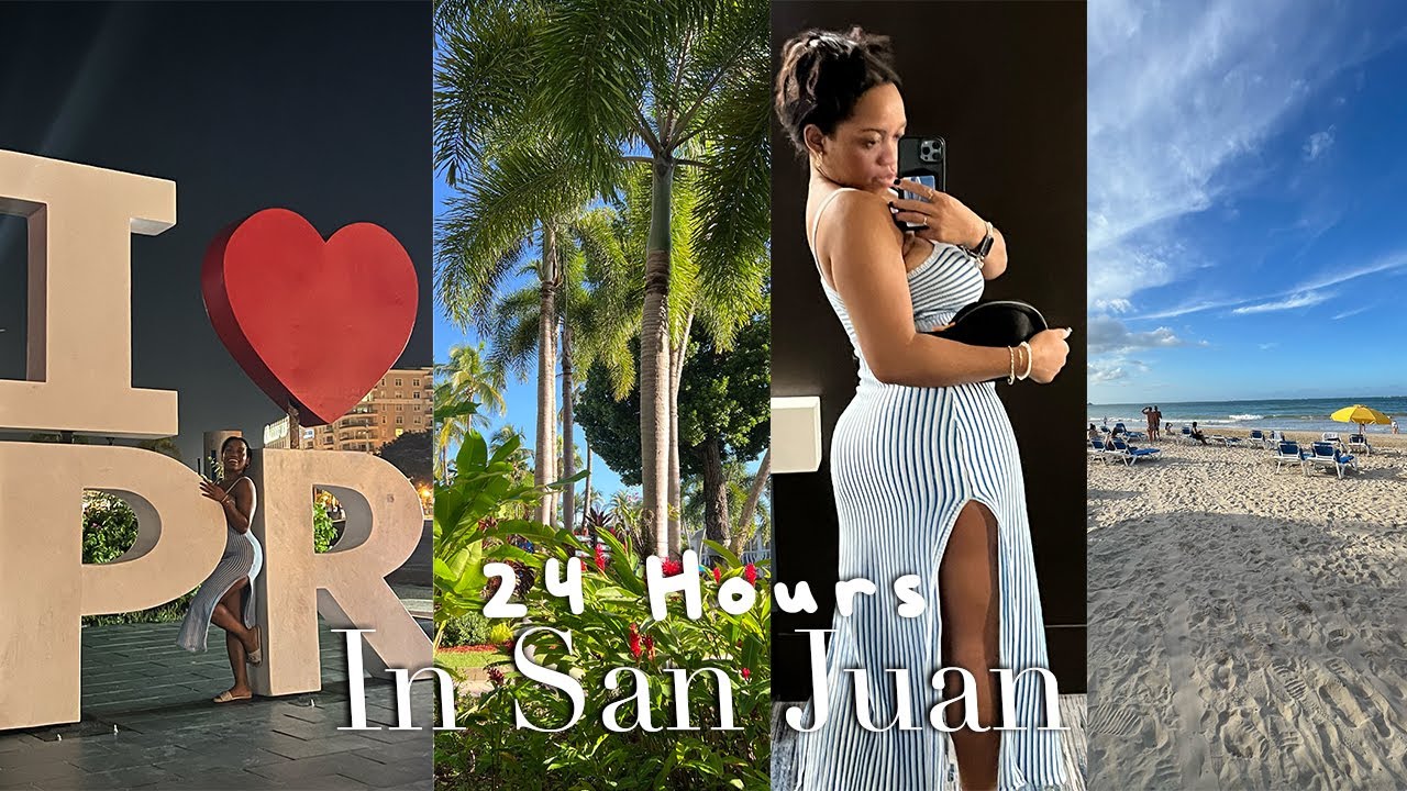 24 Hours in San Juan, Puerto Rico  | Christmas Lights + Supermarkets + Paella in Old San Juan