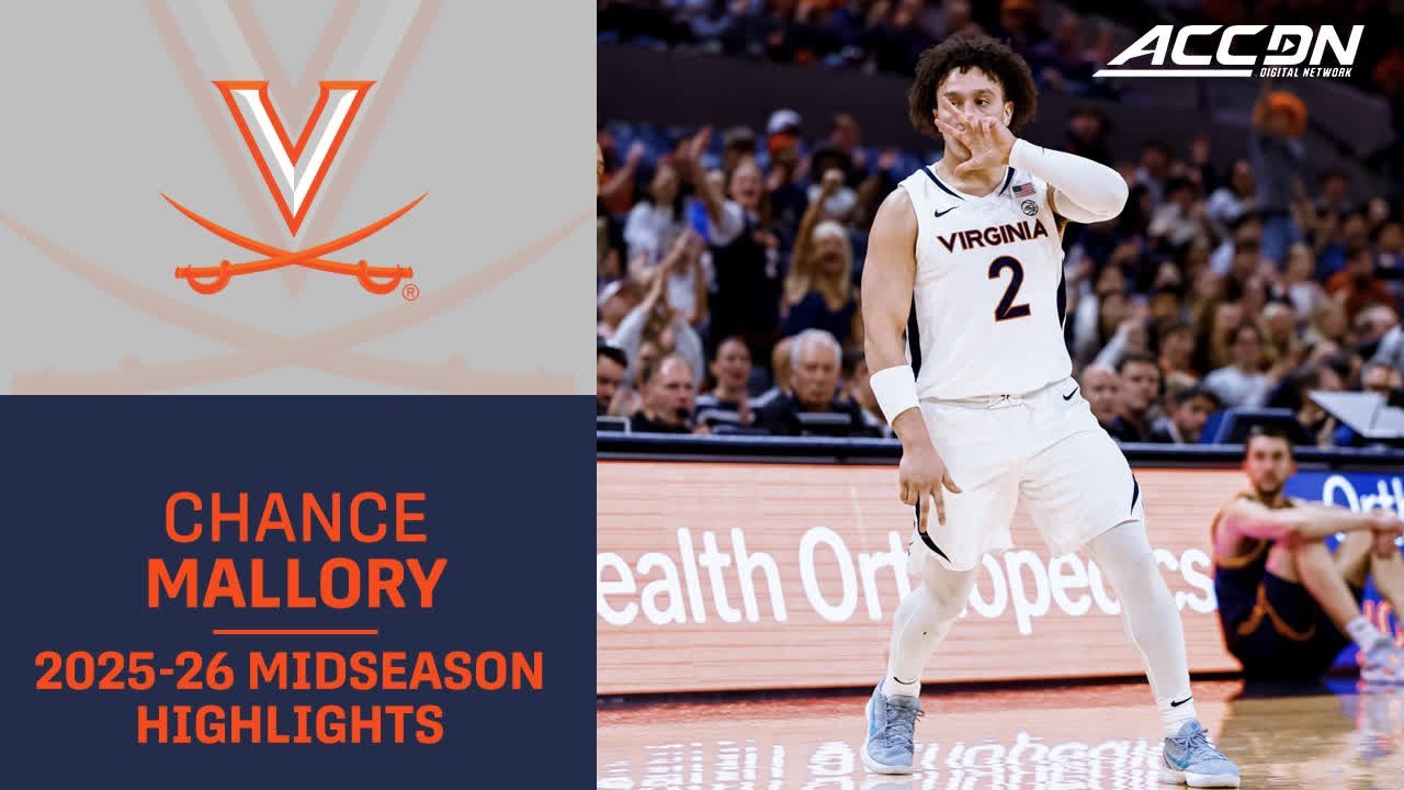 Virginia G Chance Mallory Midseason Highlights | 2025-26 ACC Men's Basketball