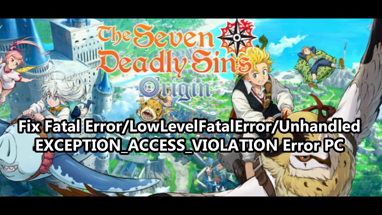 Исправлена ​​ошибка Origin Fatal Error/LowLevelFatalError/Unhandled EXCEPTION_ACCESS_VIOLATION в ...