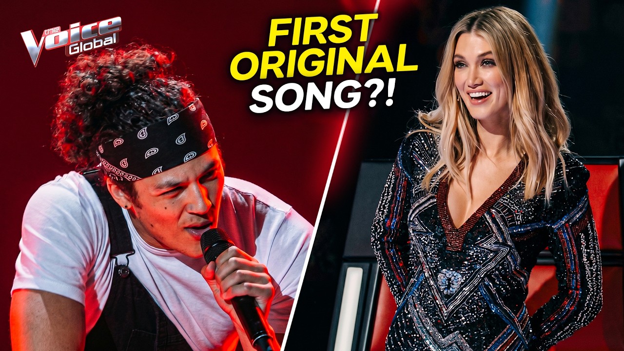 First Ever Original Song On The Blind Auditions... All 4 Chairs Turned | The Voice [4K]