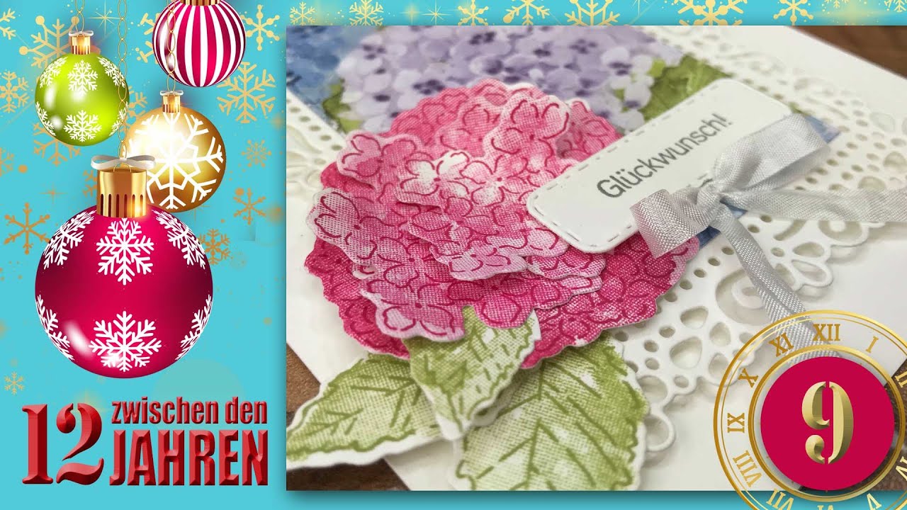 12 Tage zwischen den Jahren |c Kreative Raunächte | #9 | Herrliche Hortensie