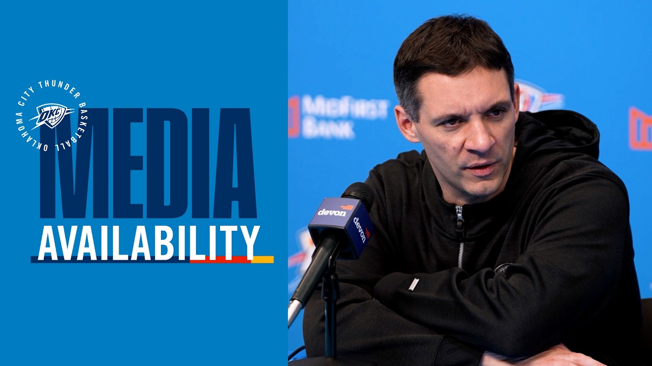 Coach Daigneault on SGA's consistency and the Thunder's win | Postgame Media | March 9, 2026