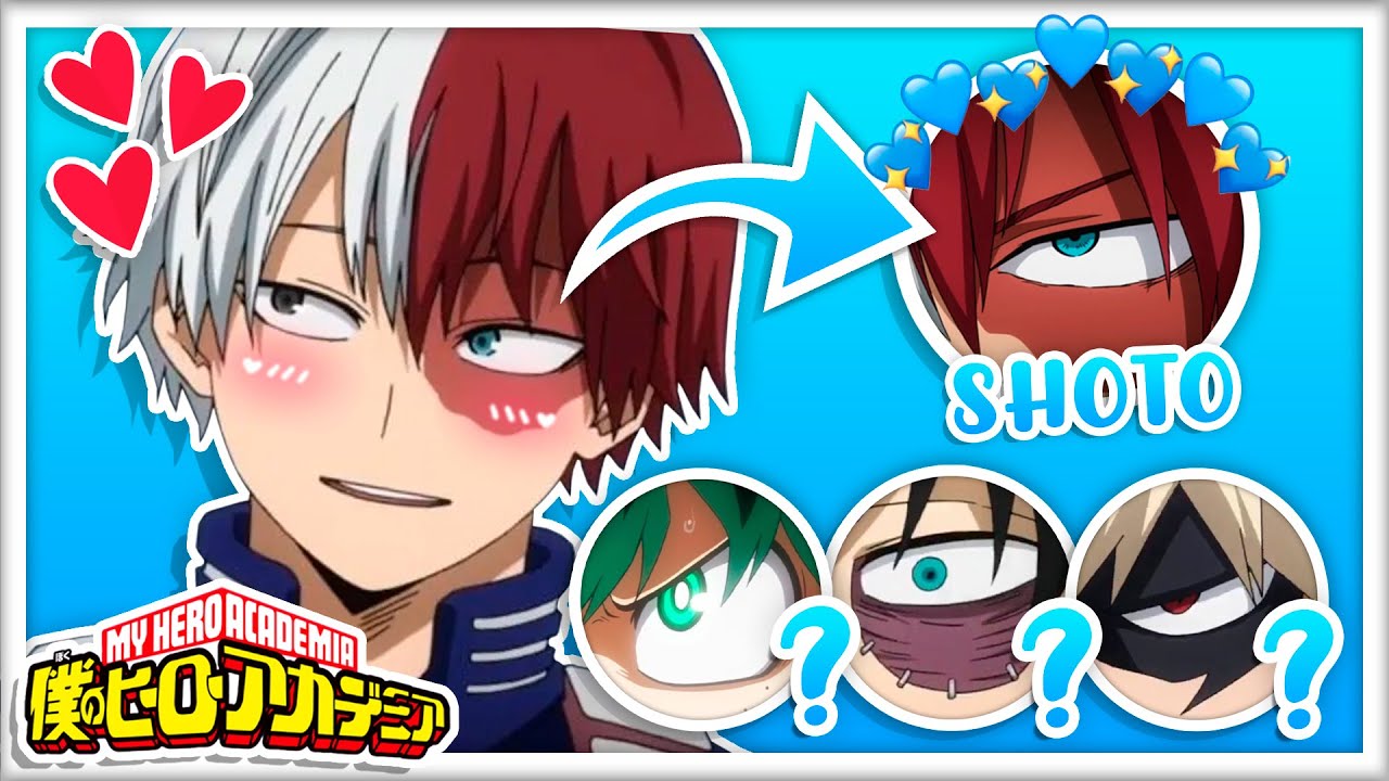 ¿PUEDES ADIVINAR LOS OJOS DE BOKU NO HERO? 💙 Boku no hero academia/My hero academia CHALLENGE/QUIZ